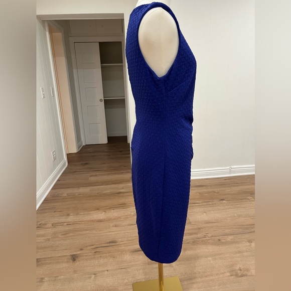 Bisou Bisou Michele Bohnot Ruched Dress Size 10 - Picture 11 of 13